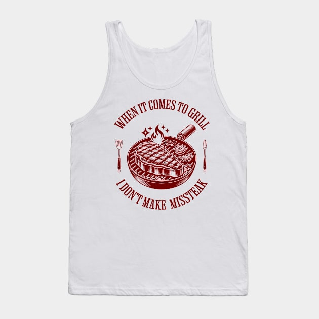 No missed steak Tank Top by NikuDesign